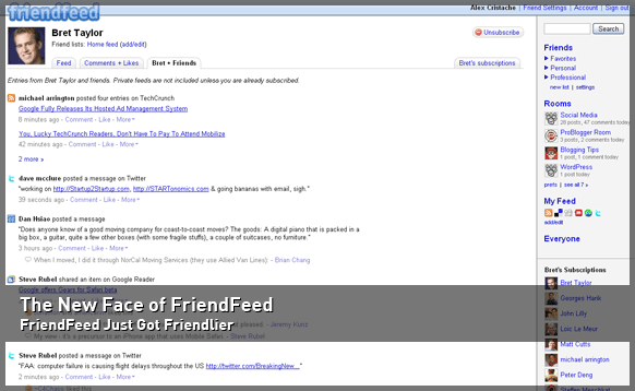FriendFeed Got Friendlier