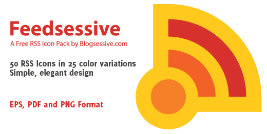 Feedsessive Free Simple RSS Icons
