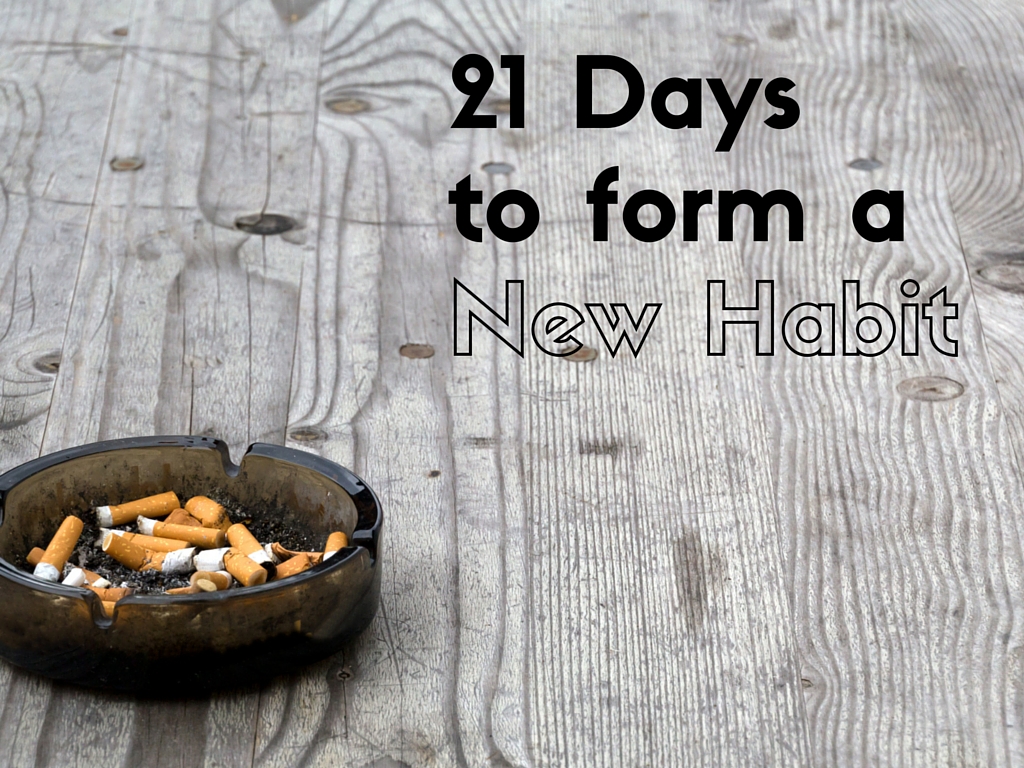 21 days to form a habit